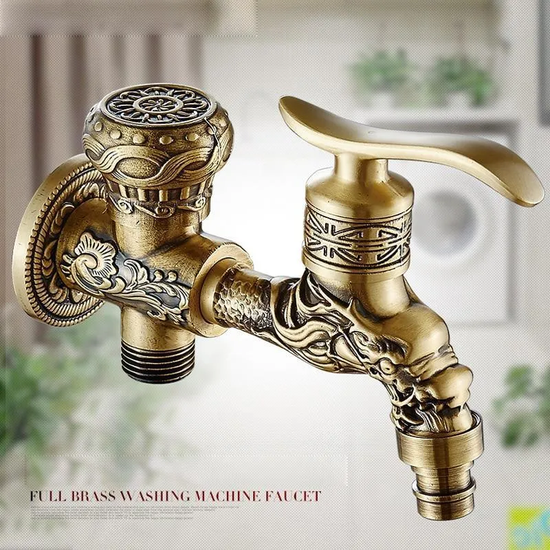 Dual Functions Washing Machine Taps