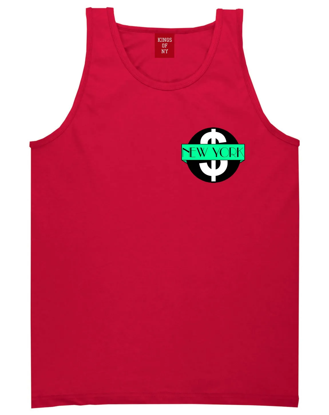 New York Mint Chest Logo Tank Top
