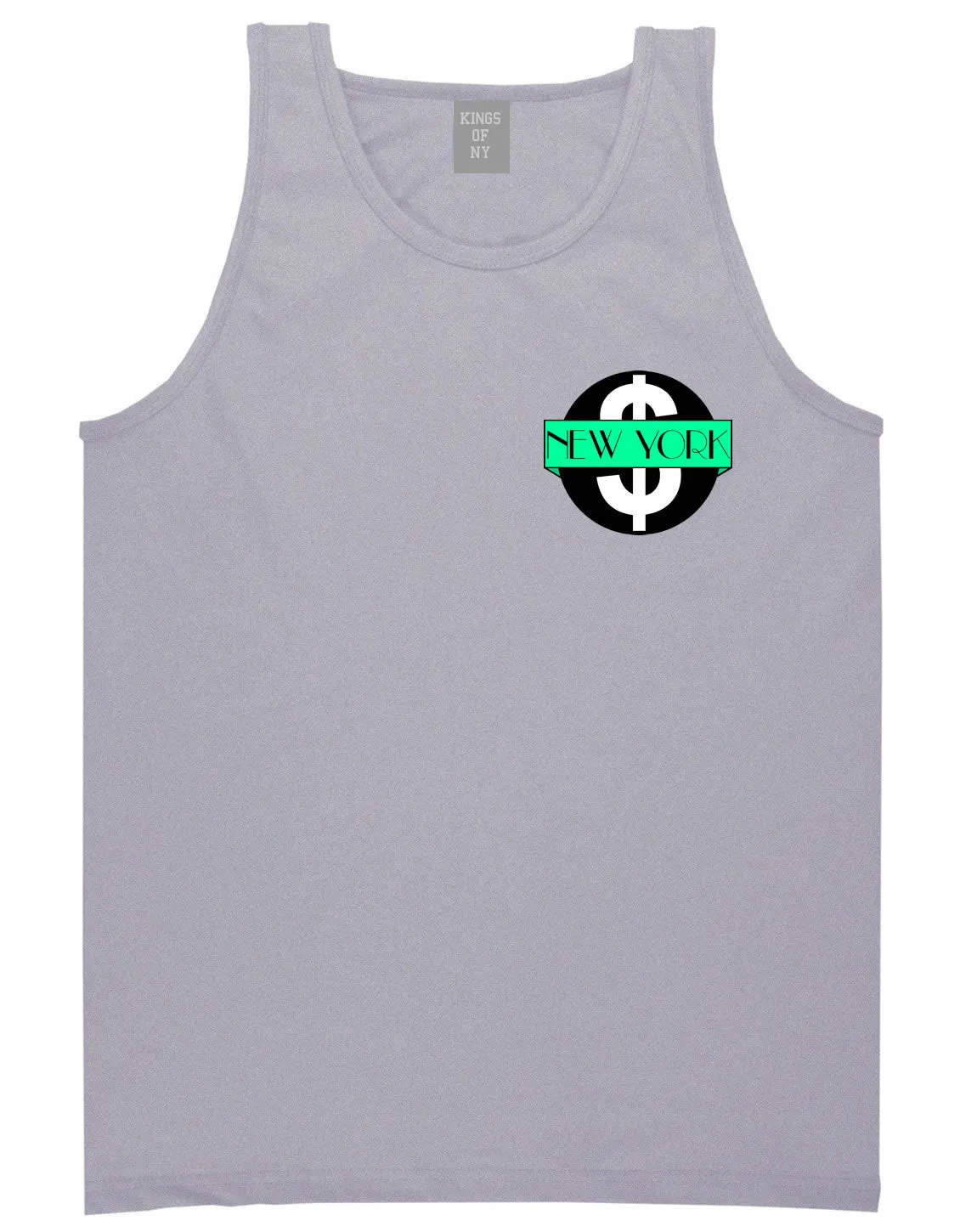 New York Mint Chest Logo Tank Top